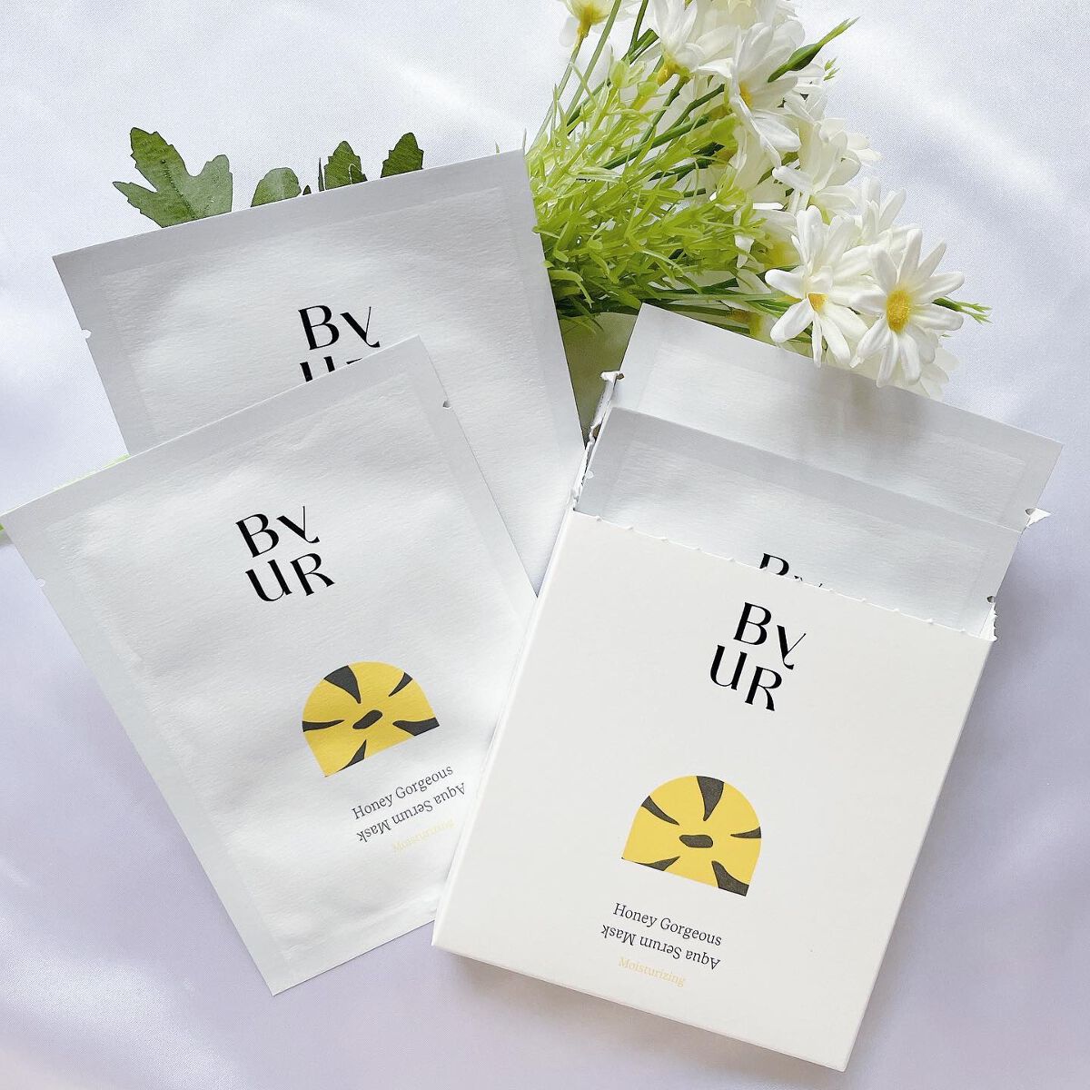 プランプハニー アクアセラムマスク 27ml×4枚セット/ByUR/シートマスク・パックを使ったクチコミ（1枚目）