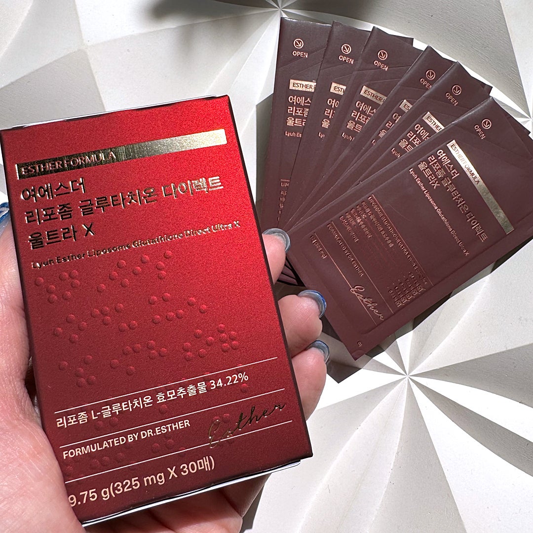 ヨエスターGLTダイレクトウルトラX/ESTHER FORMULA/美容サプリメントを使ったクチコミ(2枚目)