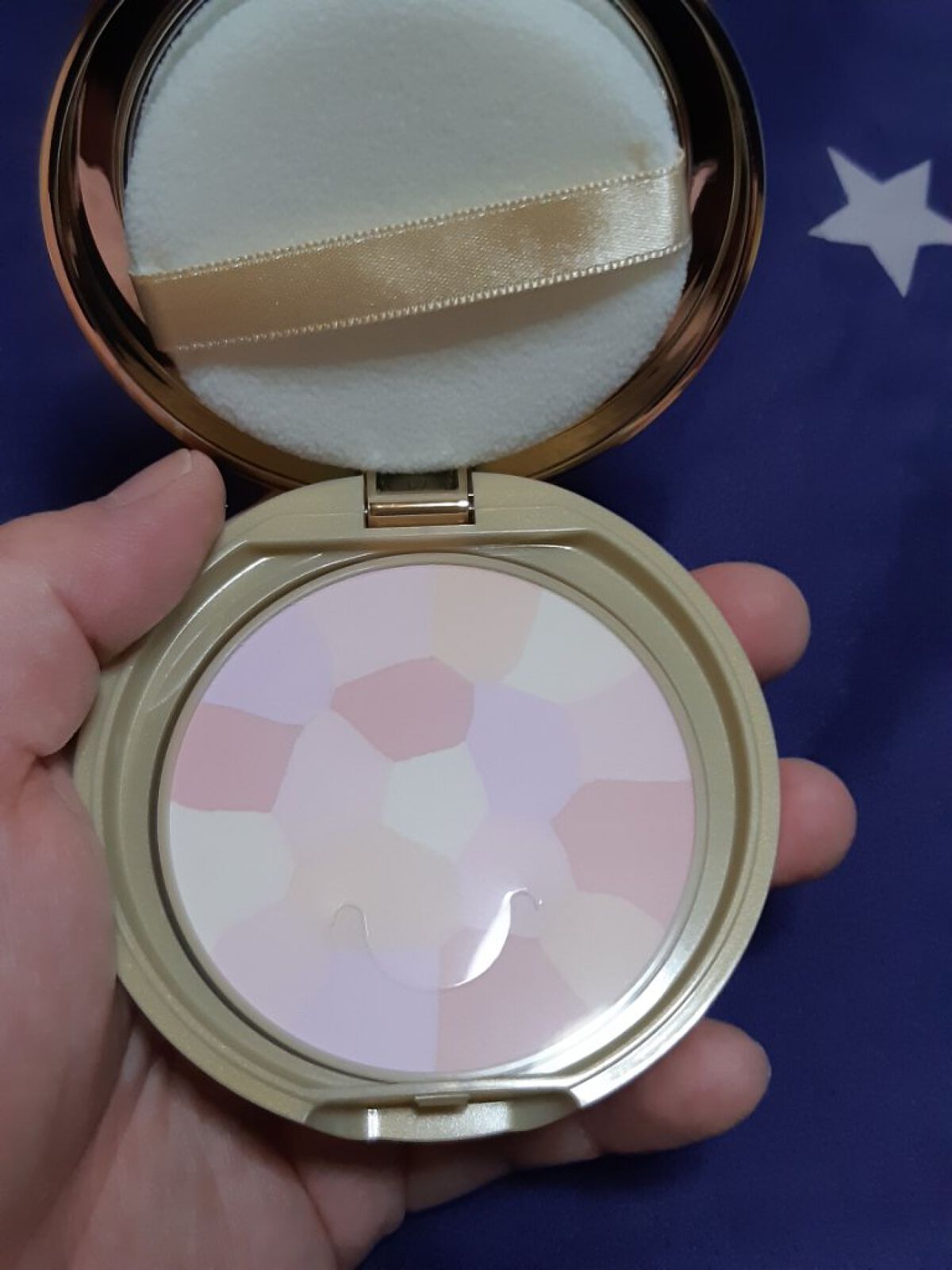 マシュマロフィニッシュパウダー ~Abloom~/キャンメイク/プレストパウダーを使ったクチコミ(1枚目)