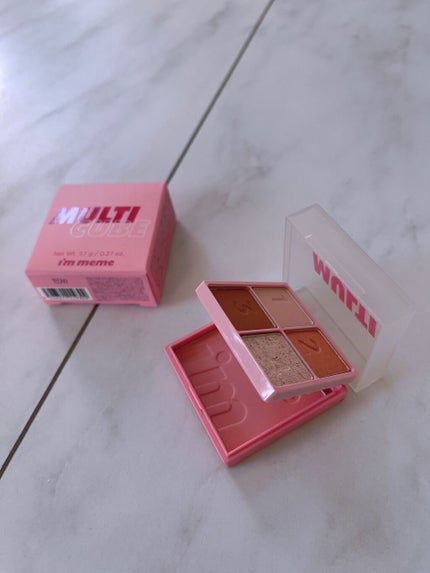 マルチキューブ/i’m meme/アイシャドウパレットを使ったクチコミ(2枚目)