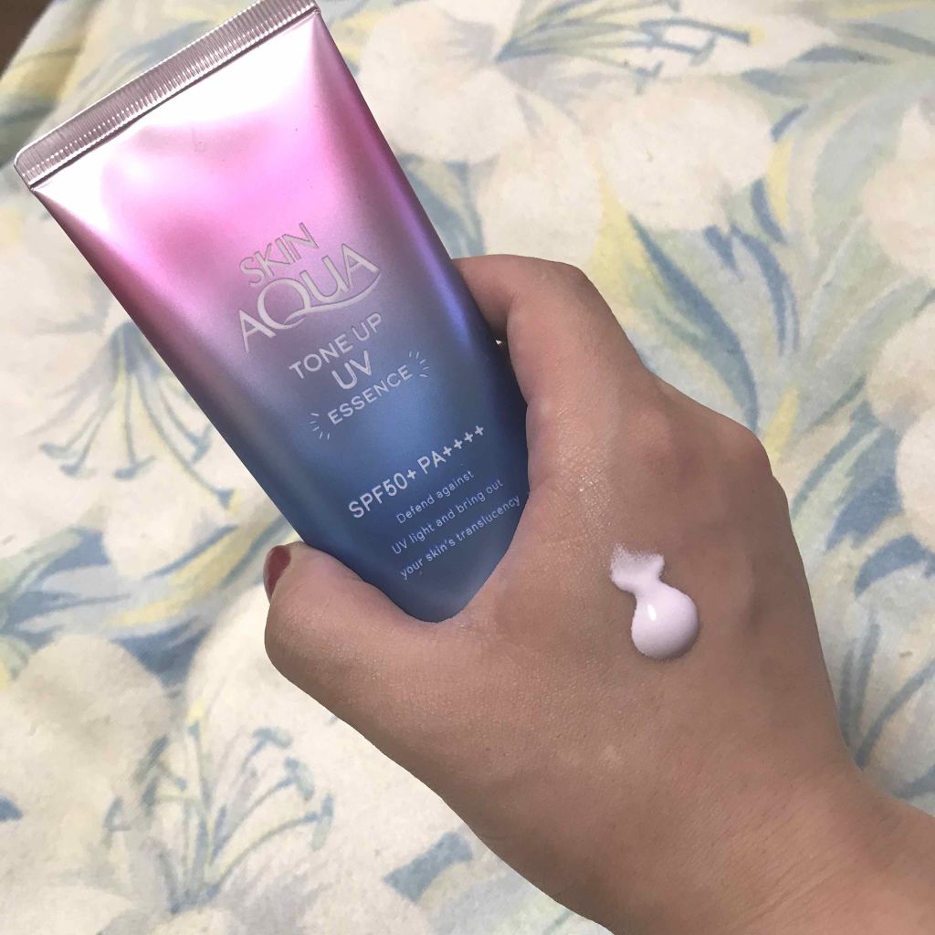 スキンアクア トーンアップUVエッセンス/スキンアクア/日焼け止めクリームを使ったクチコミ（2枚目）