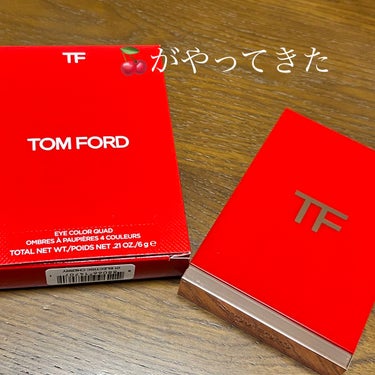 こんばんは- ̗̀☾  ̖́-
すみれです🌼*･

3月3日に発売された
TOM FORD BEAUTY
アイ カラー クォード
限定色
エレクトリック チェリー

無事にGETしました‎🤍
大本命だっ