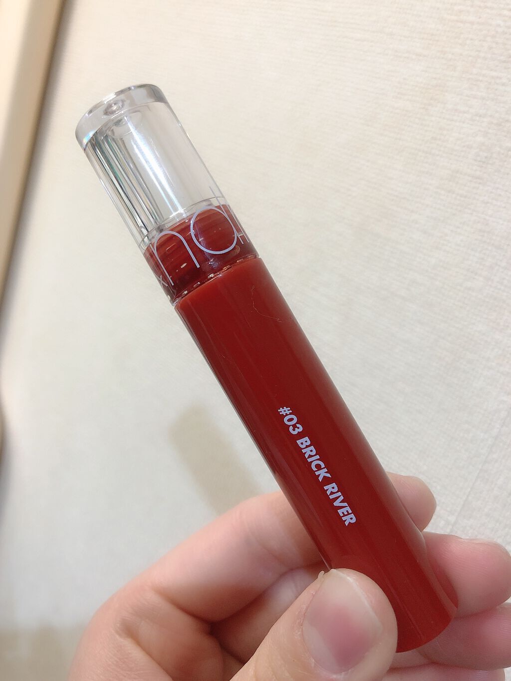 グラスティングウォーターティント/rom&nd/リップティントを使ったクチコミ（1枚目）