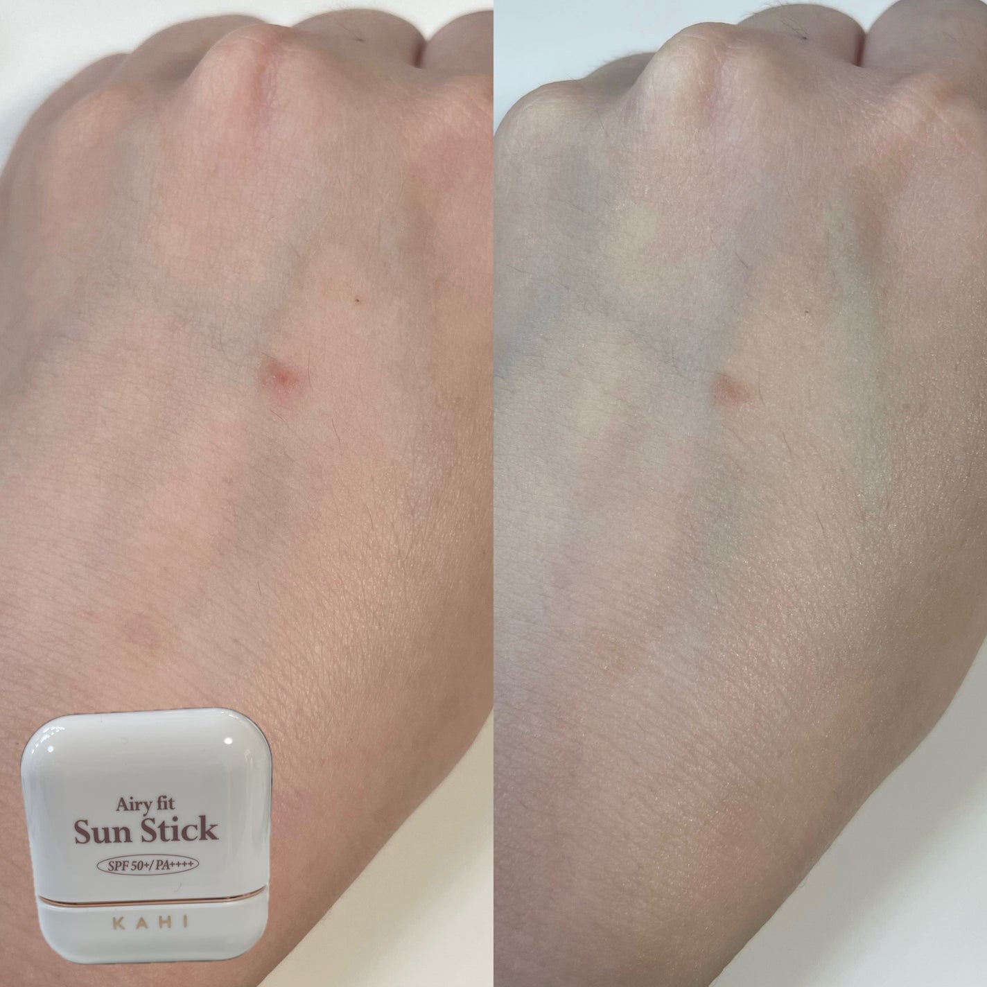 エアリーフィットサンスティック/KAHI/日焼け止めスティックを使ったクチコミ(5枚目)