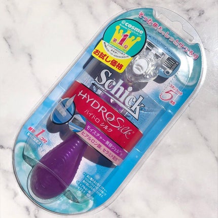 ハイドロシルク ホルダー (刃付き) お試し用/ハイドロシルク/シェーバーを使ったクチコミ(2枚目)