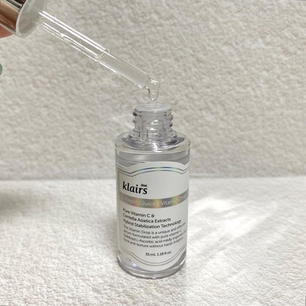 フレッシュリージュースドビタミンドロップ(35ml)/Klairs/美容液を使ったクチコミ(2枚目)