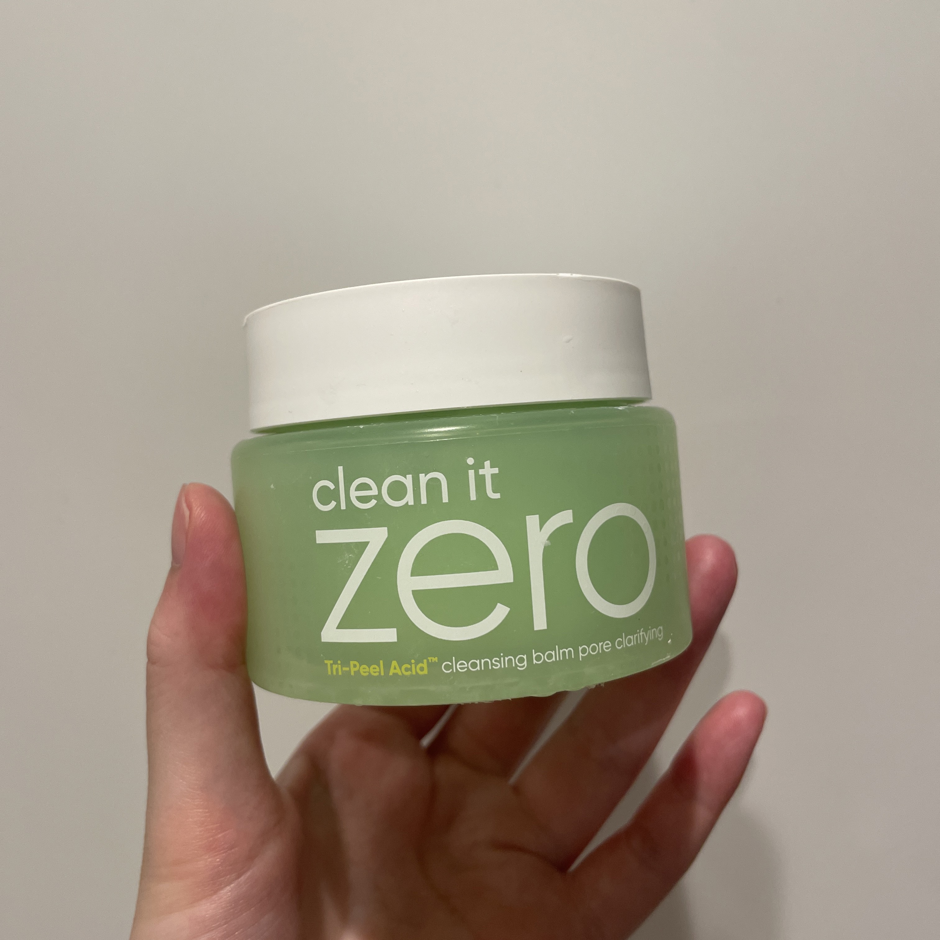 クリーンイットゼロ クレンジングバーム ポアクラリファイング 100ml/BANILA CO/クレンジングバームを使ったクチコミ（1枚目）