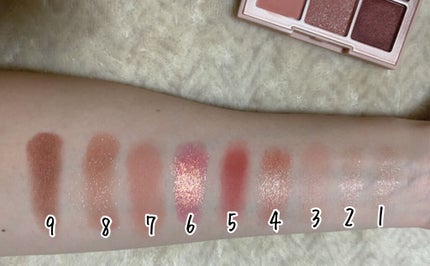 シャドウパレット/dasique/アイシャドウパレットを使ったクチコミ(4枚目)