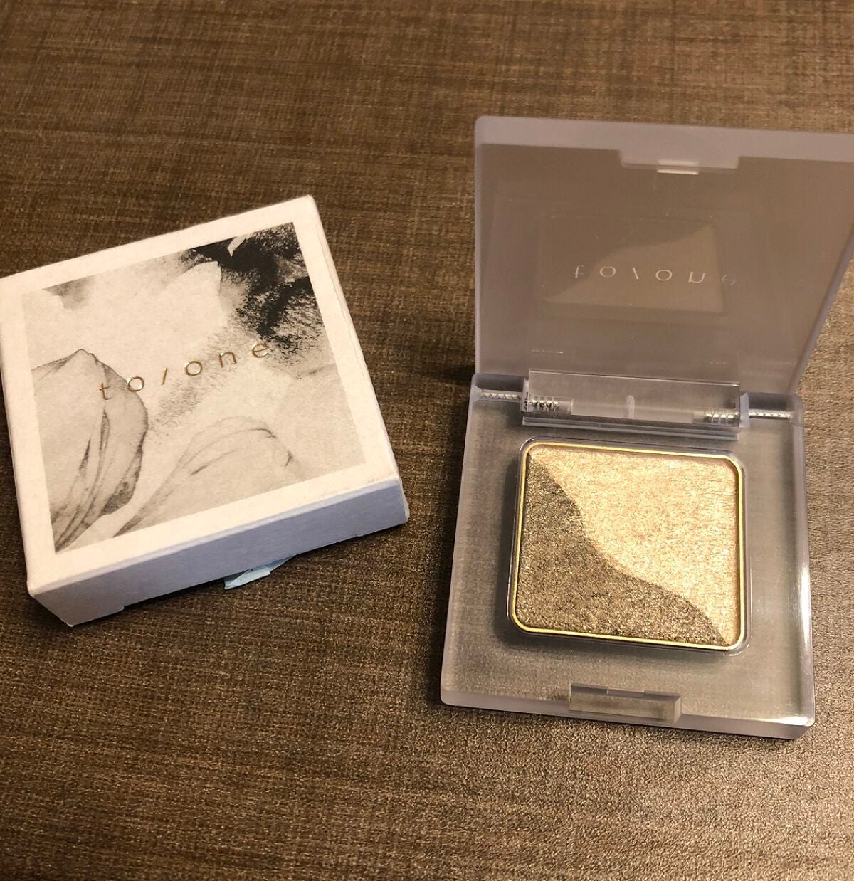 トーン ペタル アイシャドウ/to/one/アイシャドウパレットを使ったクチコミ(1枚目)