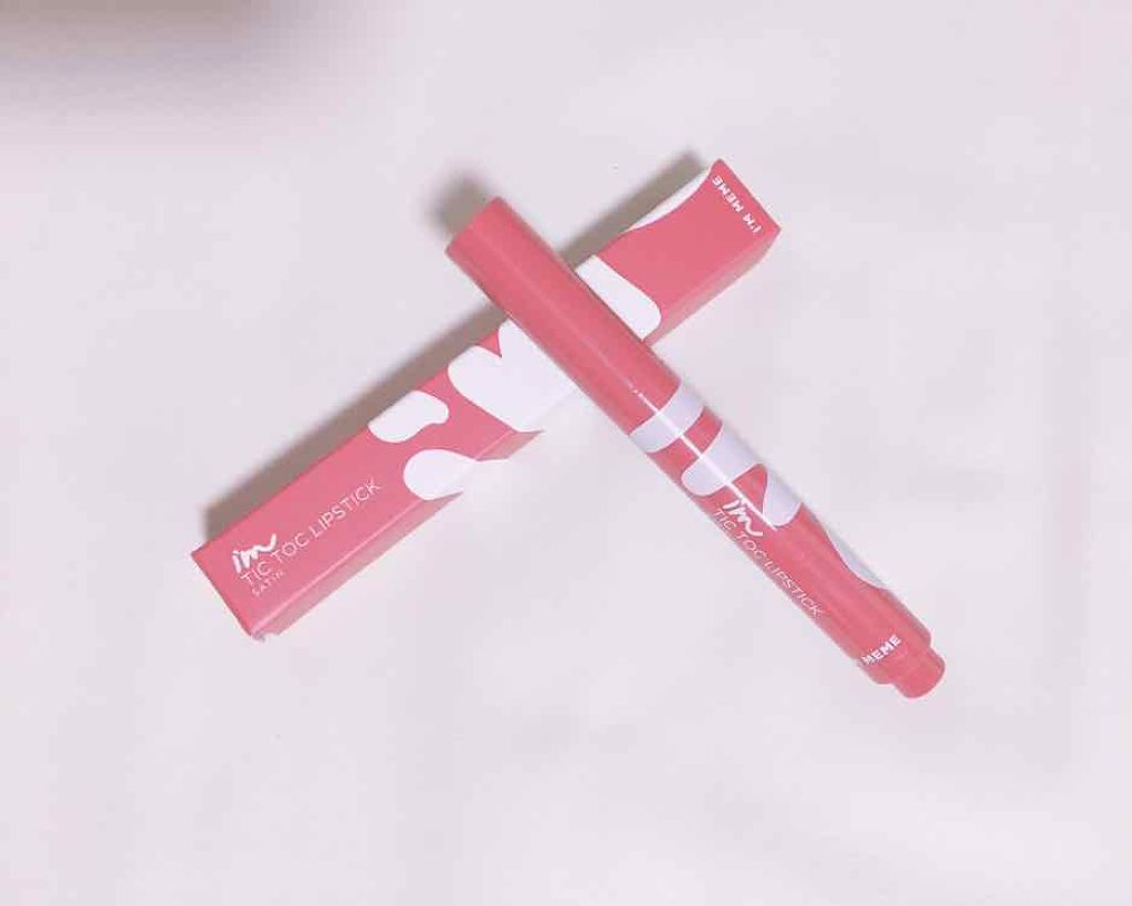 アイムティックトック リップスティック サテン/i’m meme/口紅を使ったクチコミ(1枚目)