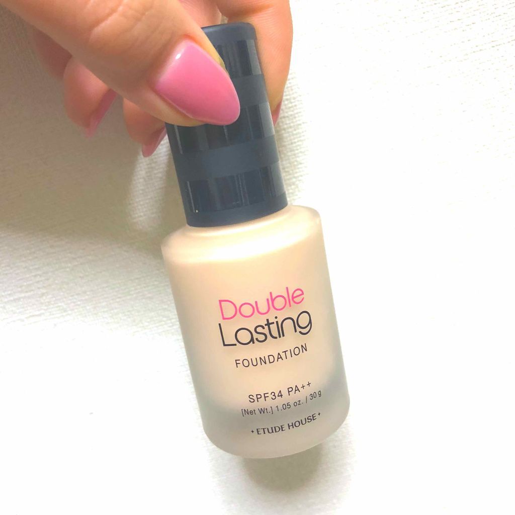 ダブルラスティング ファンデーション/ETUDE/リキッドファンデーションを使ったクチコミ(1枚目)