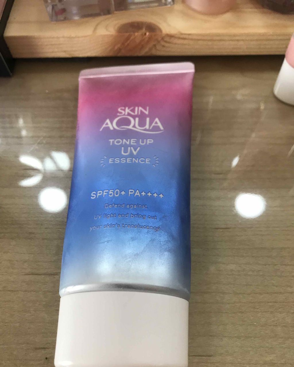 スキンアクア トーンアップUVエッセンス/スキンアクア/日焼け止めクリームを使ったクチコミ(1枚目)