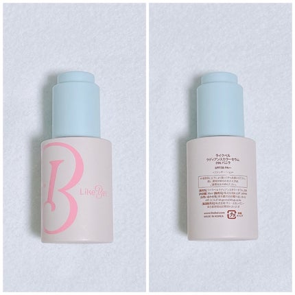 ラディアンスカラーセラム/Likebel/リキッドファンデーションを使ったクチコミ(2枚目)