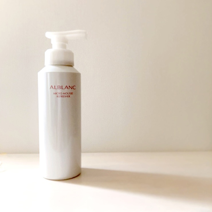 マイクロムース リフレッシャー/ALBLANC/泡洗顔を使ったクチコミ（1枚目）