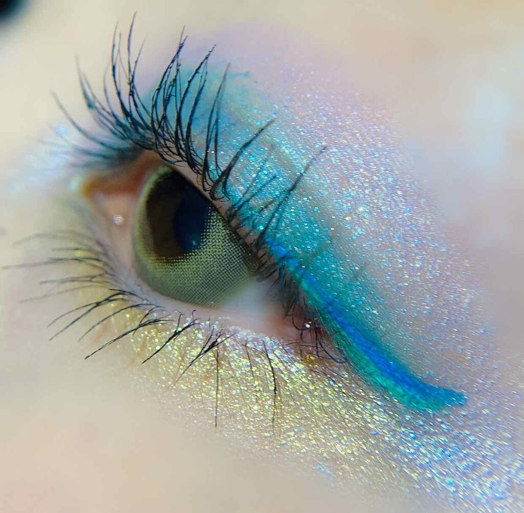 アクアシャインミニシャドウ/コフレドール/スティックアイシャドウを使ったクチコミ(3枚目)