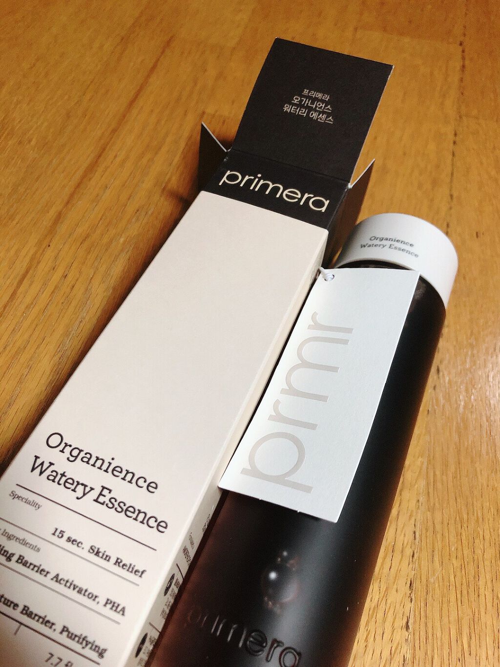 オーガニアンス ウォータリー エッセンス/primera/化粧水を使ったクチコミ（1枚目）