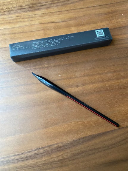 KATANA FUDE アイ ライニング ブラシ/SHISEIDO/メイクブラシを使ったクチコミ(2枚目)