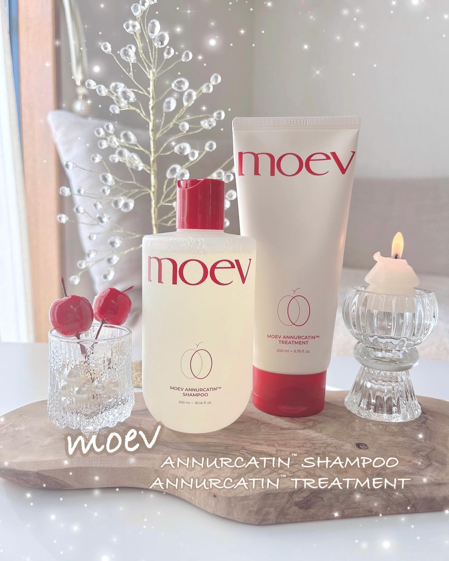 モエブ アヌカチン シャンプー/トリートメント/moev/市販シャンプーを使ったクチコミ（1枚目）