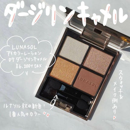 アイカラーレーション/LUNASOL/アイシャドウパレットを使ったクチコミ(1枚目)
