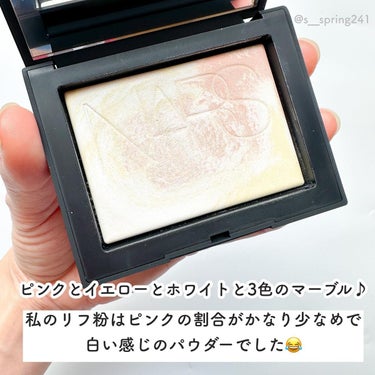 ライトリフレクティング プリズマティックパウダー/NARS/プレストパウダーを使ったクチコミ（3枚目）