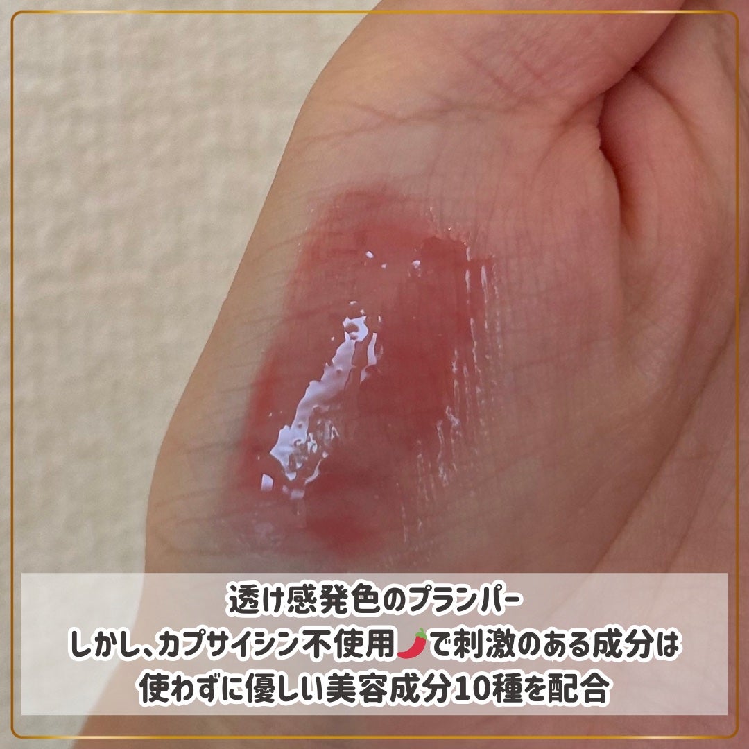 リッププランパーエクストラセラム/Borica/リッププランパーを使ったクチコミ(3枚目)