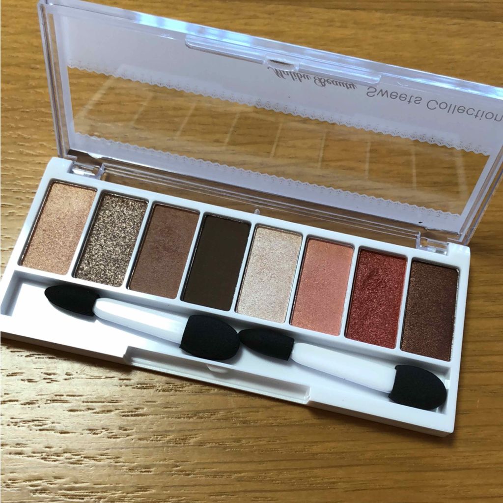 スイーツコレクション/マリブビューティー/アイシャドウパレットを使ったクチコミ（1枚目）