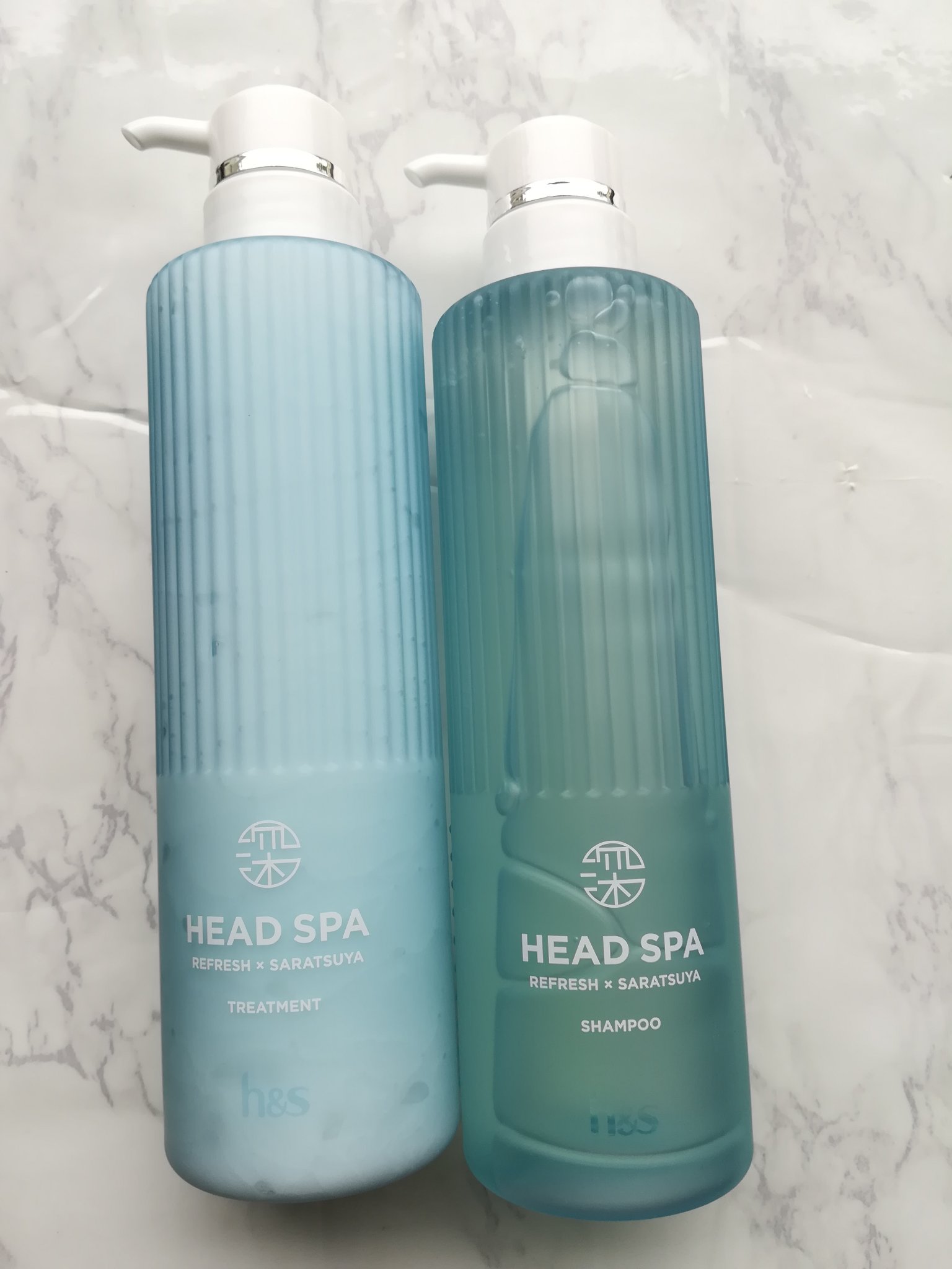 リフレッシュ × さらつや シャンプー/トリートメント/h&s/市販シャンプーを使ったクチコミ（1枚目）