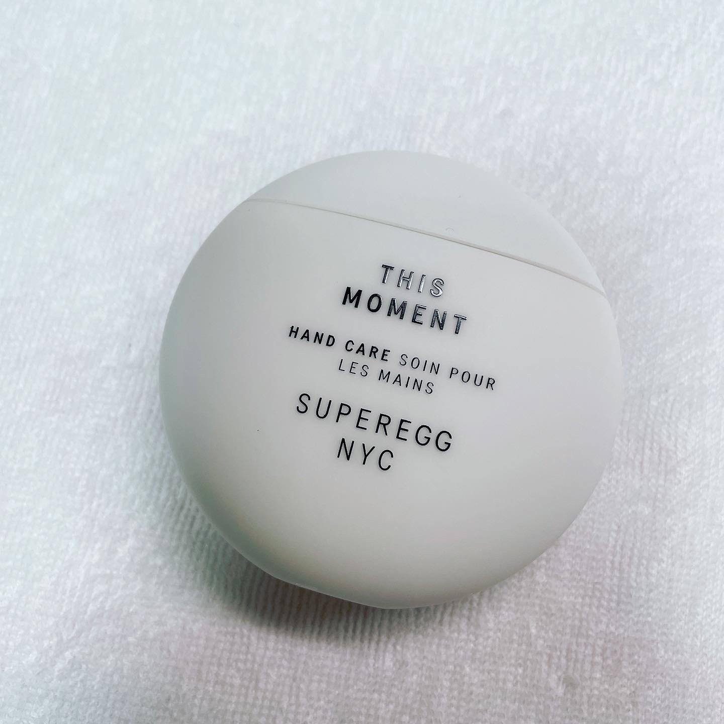 ディス モーメント ハンドケア/SUPEREGG /ハンドクリームを使ったクチコミ（2枚目）