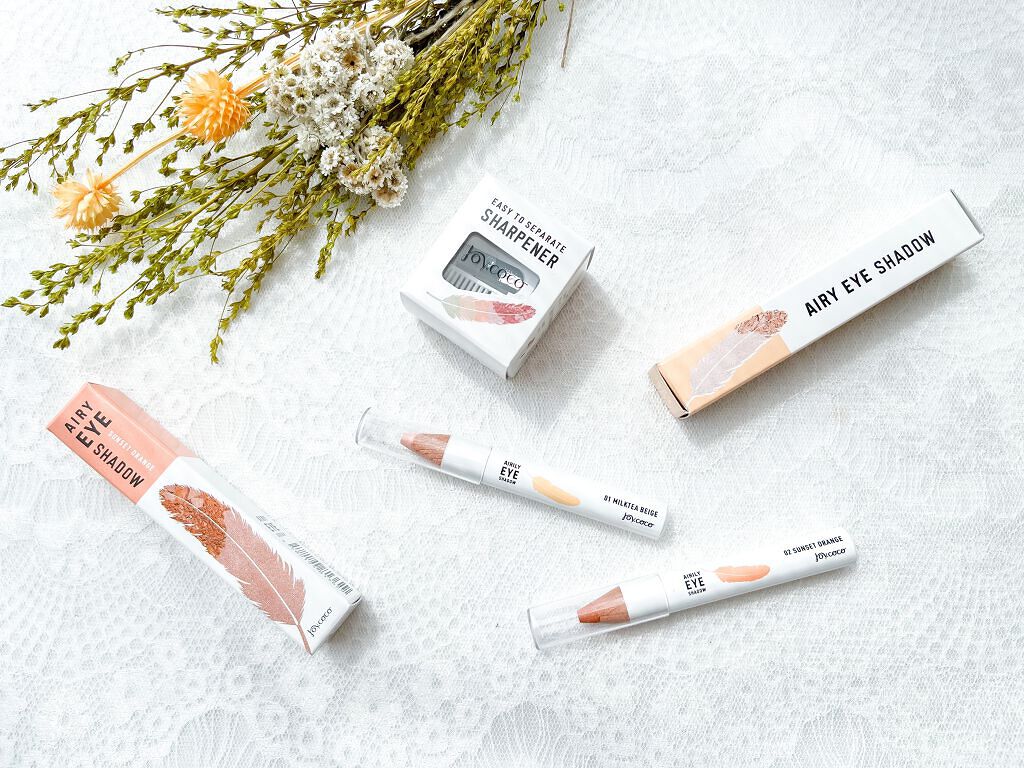 ジョイココ エアリーアイシャドウ/Joy.coco(ジョイココ)/単色アイシャドウを使ったクチコミ（1枚目）