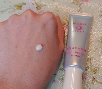 純白専科 すっぴん白雪美容液(専科 薬用美白クリーム)/SENKA(専科)/美容液を使ったクチコミ(2枚目)
