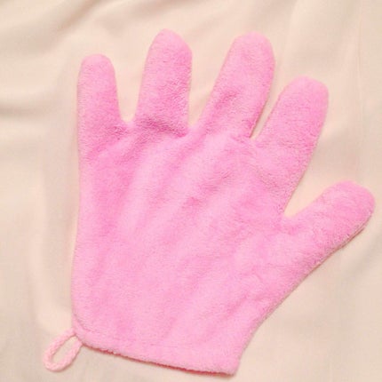 DAISO 速乾 超吸収!ヘアドライ手袋のクチコミ「【DAISO 速乾!ヘアドライ手袋】
ダイソーで見かけて気になったので購入!
私は毎日髪乾.....」(2枚目)