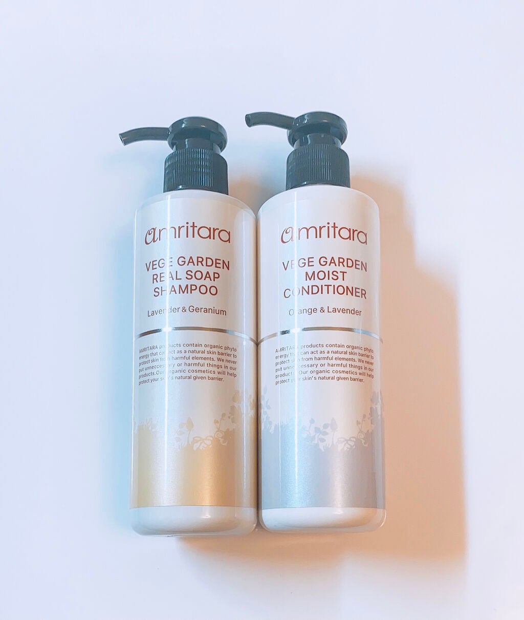 ベジガーデンシャンプー&コンディショナー/AMRITARA/シャンプー・コンディショナーを使ったクチコミ(1枚目)