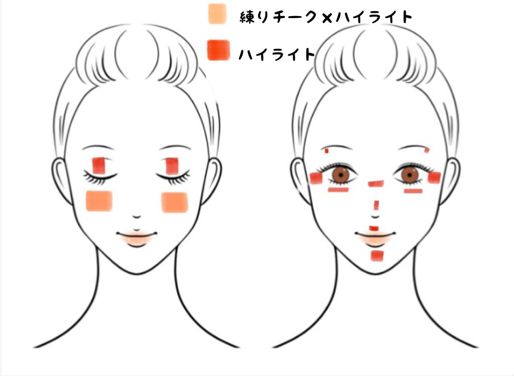 クリームハイライター/キャンメイク/クリームハイライトを使ったクチコミ(5枚目)