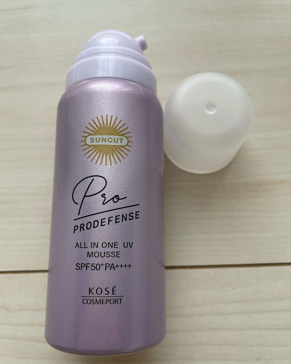 プロディフェンス オールインワンUV ムース/サンカット®/日焼け止めクリームを使ったクチコミ（1枚目）