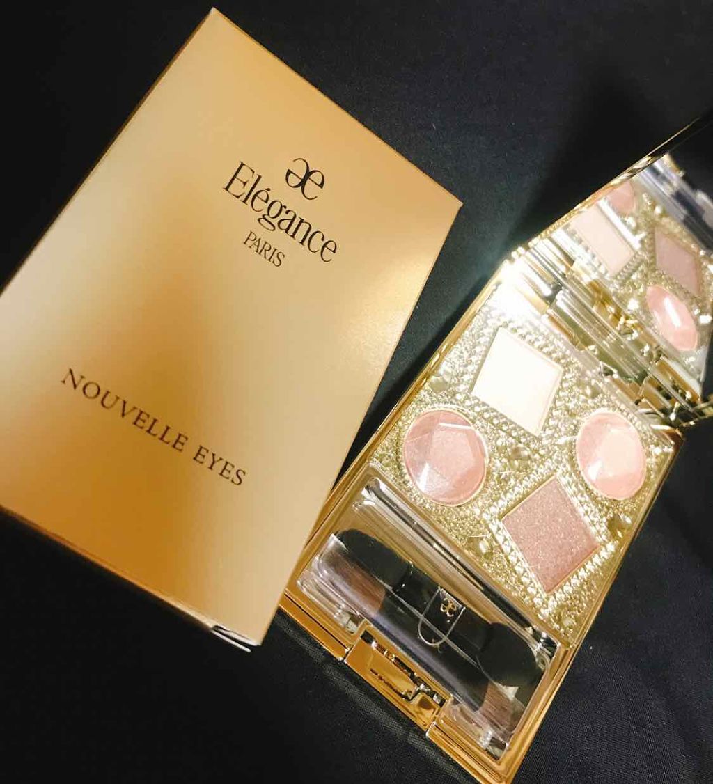 エレガンス ヌーヴェル アイズ/Elégance/アイシャドウパレットを使ったクチコミ（1枚目）