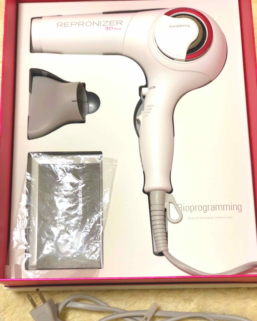 レプロナイザー3Dplus/LUMIELINA/ドライヤーを使ったクチコミ（1枚目）