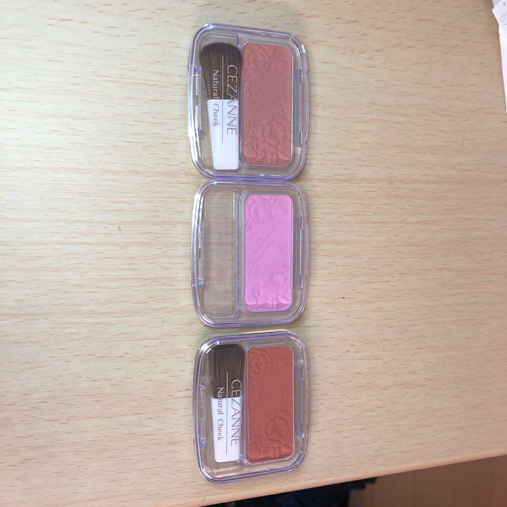 ナチュラル チークN/CEZANNE/パウダーチークを使ったクチコミ（2枚目）