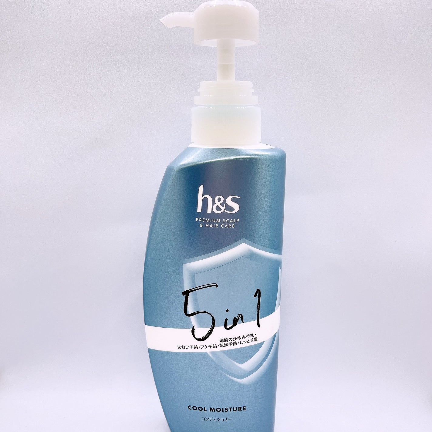 5in1クールモイスチャーシャンプー/コンディショナー/h&s/市販シャンプーを使ったクチコミ(1枚目)