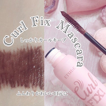 ラッシュパーム カールフィックスマスカラ ブラック/ETUDE/マスカラを使ったクチコミ(1枚目)