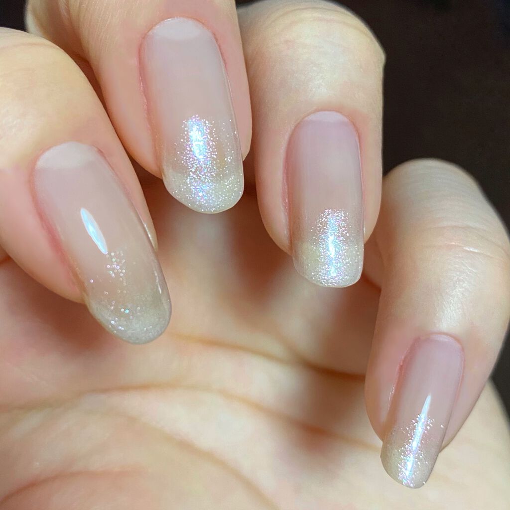 グロッシーコート/スキューズミー/オールインワンネイルを使ったクチコミ（2枚目）