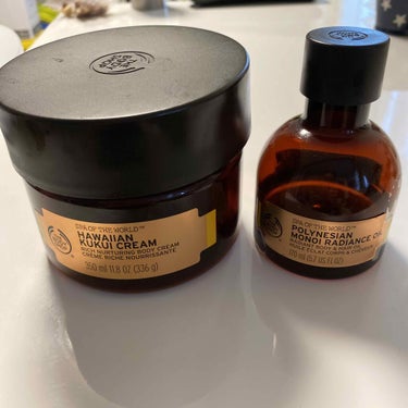 ハワイアン リッチボディクリーム 350ml/THE BODY SHOP/ボディクリームを使ったクチコミ（1枚目）