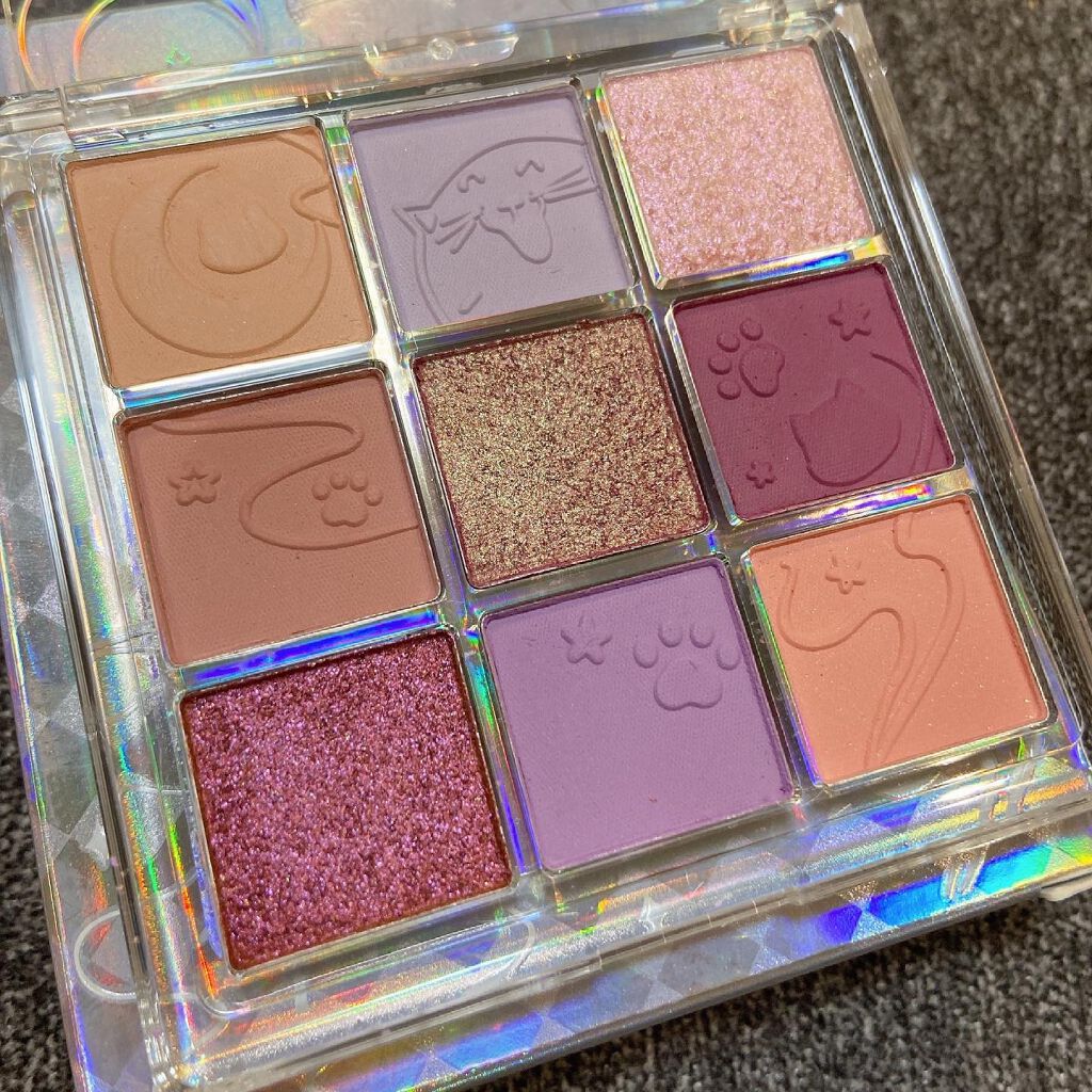 クォーツ 9色アイシャドウパレット(ドリームランドアイシャドウ)/ZEESEA/アイシャドウパレットを使ったクチコミ（2枚目）