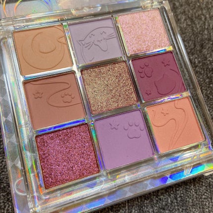 クォーツ 9色アイシャドウパレット(ドリームランドアイシャドウ)/ZEESEA/アイシャドウパレットを使ったクチコミ(2枚目)
