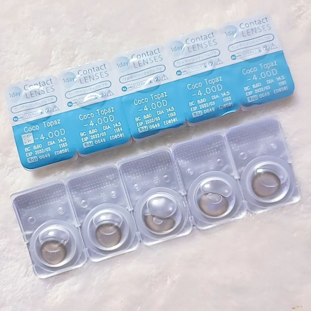 TOPARDS 1day/TOPARDS/ワンデー（１DAY）カラコンを使ったクチコミ（3枚目）