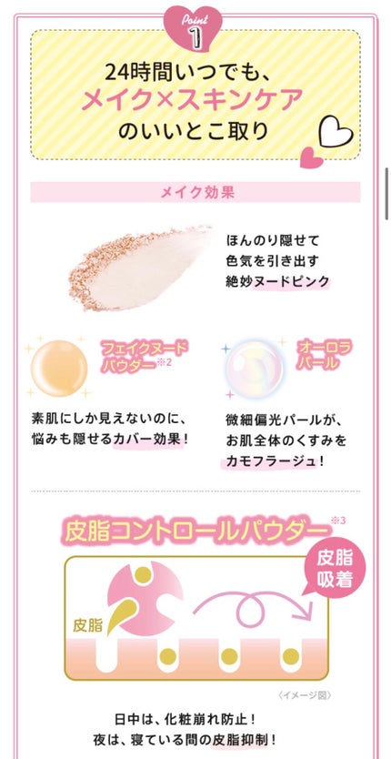 スキンケアパウダー/素肌記念日/プレストパウダーを使ったクチコミ(2枚目)