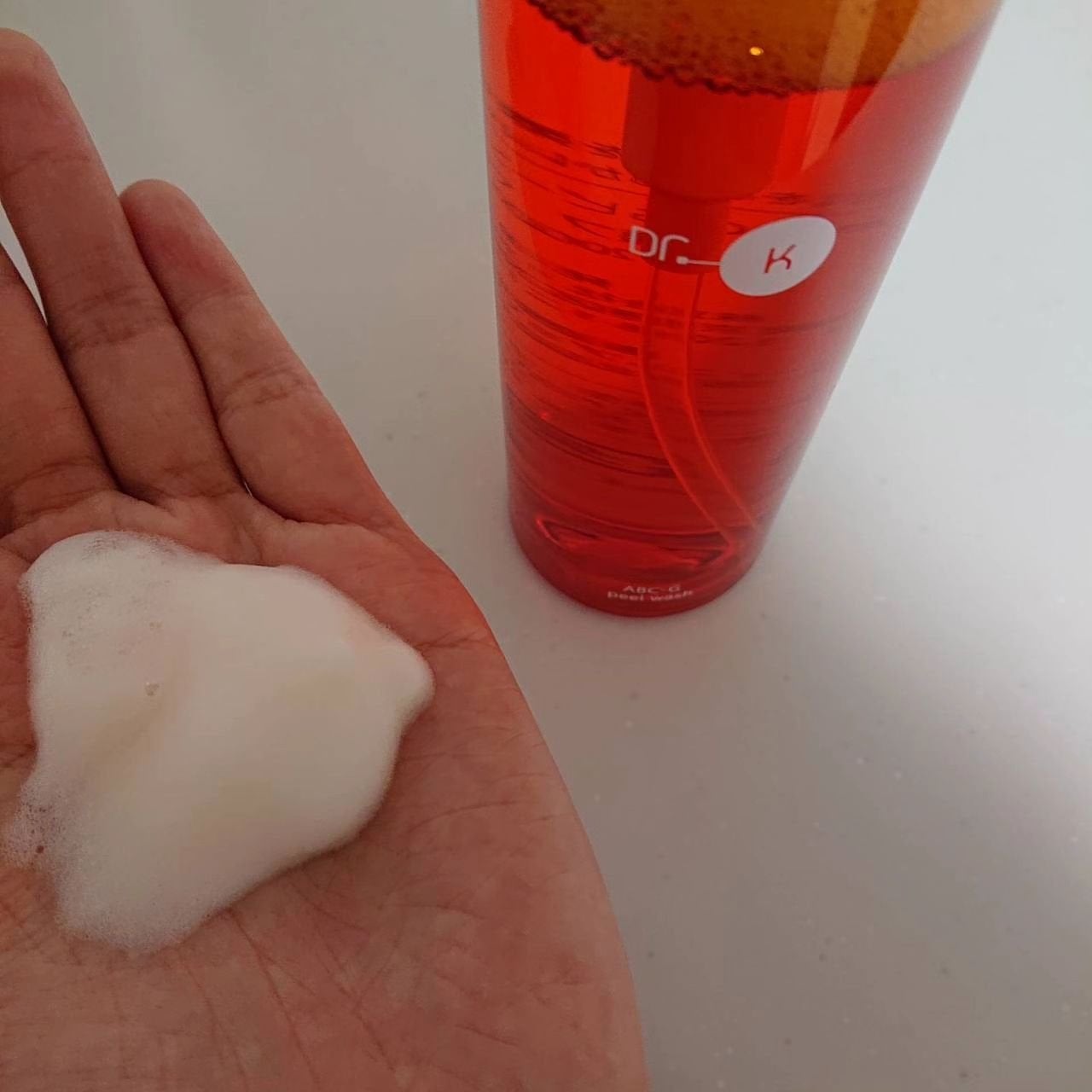 ABC-Gピールウォッシュ/ドクターケイ/泡洗顔を使ったクチコミ(2枚目)