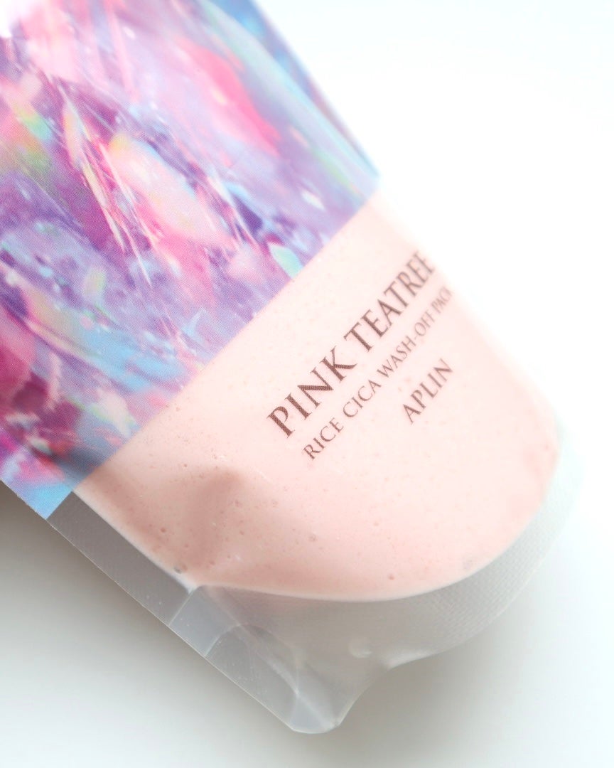 ピンクティーツリーライスシカウォッシュオフパック/APLIN/洗い流すパック・マスクを使ったクチコミ(2枚目)