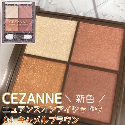 ニュアンスオンアイシャドウ/CEZANNE/アイシャドウパレットを使ったクチコミ(1枚目)