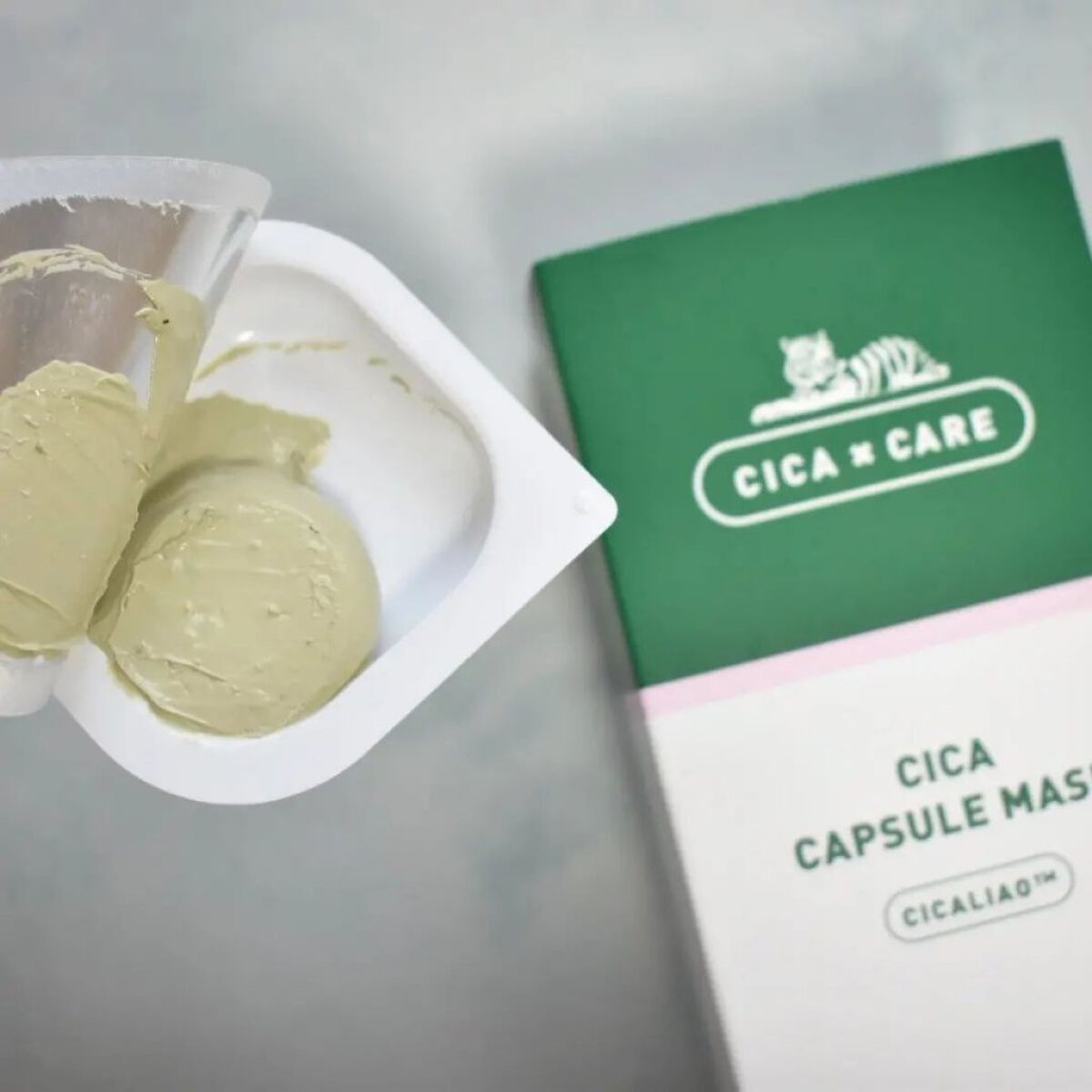 CICA カプセルマスク/VT/洗い流すパック・マスクを使ったクチコミ（3枚目）