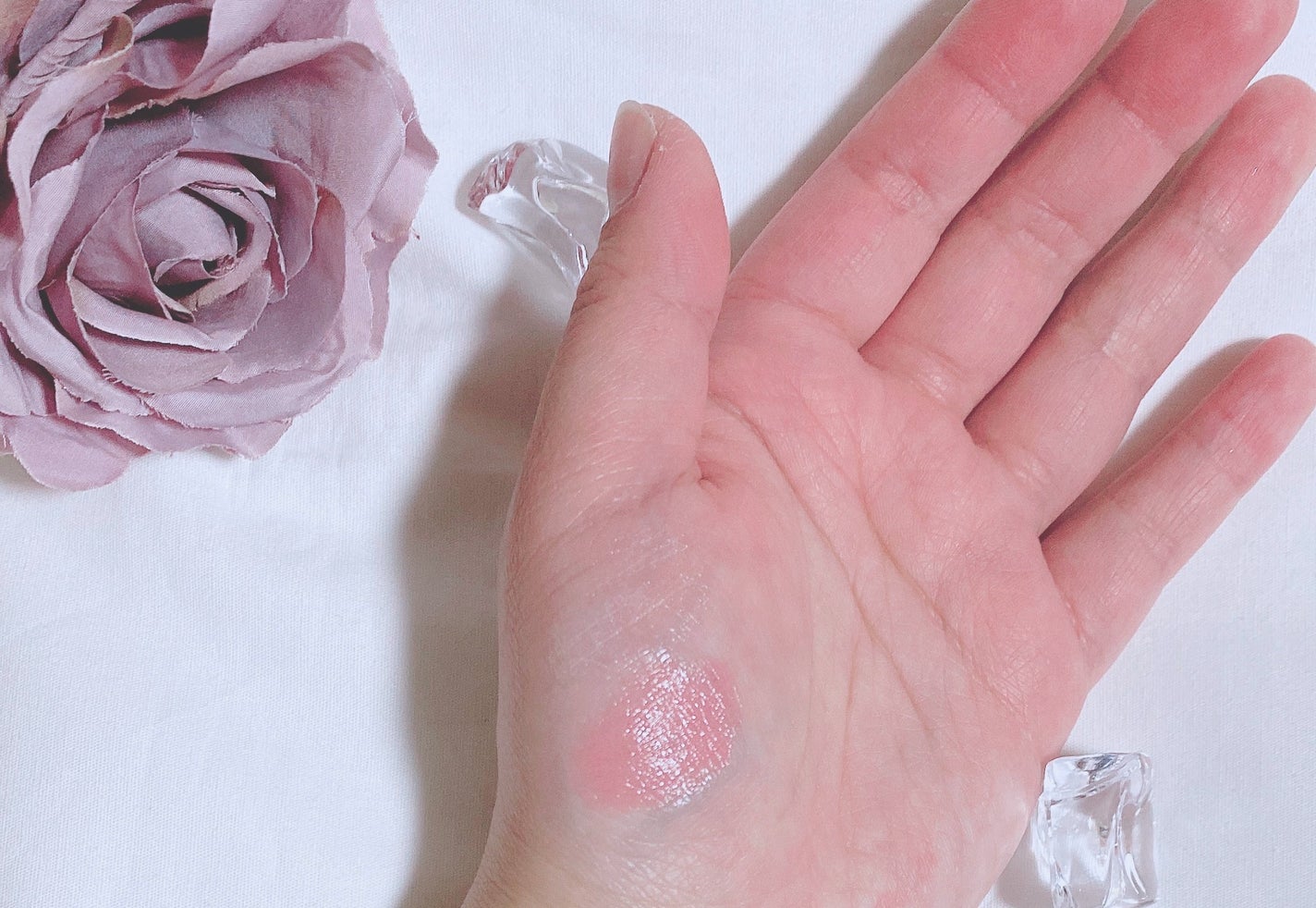 グロウメルティングパレット/QUA-T/ジェル・クリームチークを使ったクチコミ(3枚目)